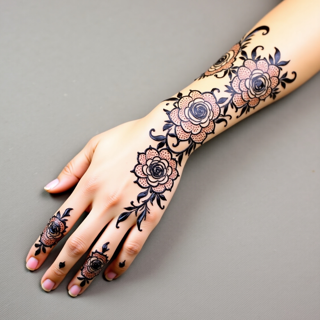 Arabic Mehndi Design