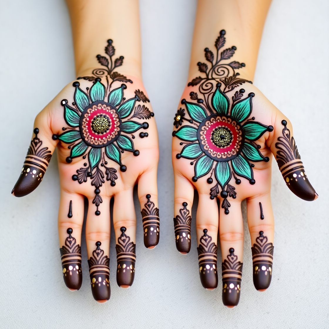 Modern Mehndi Design
